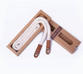 DOROM Vintage Handmade Cotton Leather Rope Camera Neck Strap for Micro Single and DSLR Camera Short White by Unknown