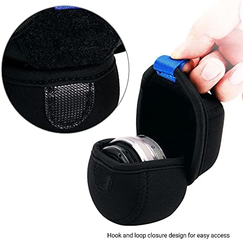 JJC Deluxe Lens Case Bag for Canon EF 35mm F2 28-200mm,EF-S 17-55mm 17-85mm,Fuji XF 55-200mm 56mm,Nikon AF-S 18-200mm 18-300mm 18-105mm 16-85mm 55-200mm ED,Sony 55-210mm,Tamron AF 18-270mm 16-300mm - Image 6