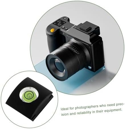 MERRYHAPY 5Pcs Camera Hot Shoe Mount Protector with Spirit Level Plastic Covers for Flashlight Stability Quick Installation Compatible with Digital Cameras - Image 3