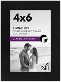 Americanflat 4x6 Picture Frame - Engineered Wood - Black by Americanflat