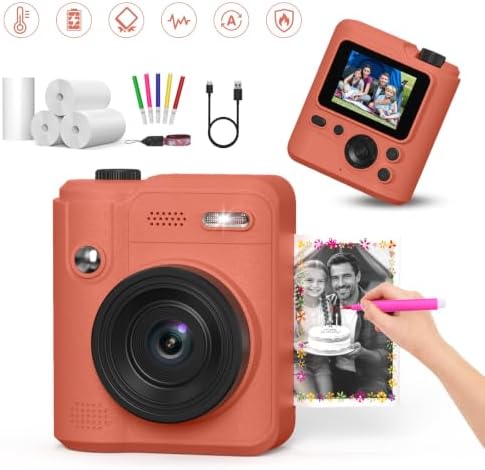 Gofunly Kids Camera Instant Print: Birthday Gifts for Age 4-10 Girls Boys - Image 7