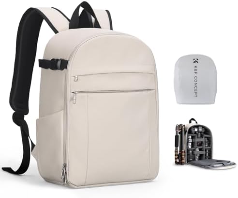 K&F CONCEPT Camera Backpack, DSLR/SLR/Mirrorless Photography Camera Bag by KFCONCEPT