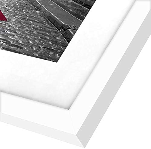 Americanflat 9x12 Picture Frame - Matted to 6x8 - Engineered Wood - White - Image 7