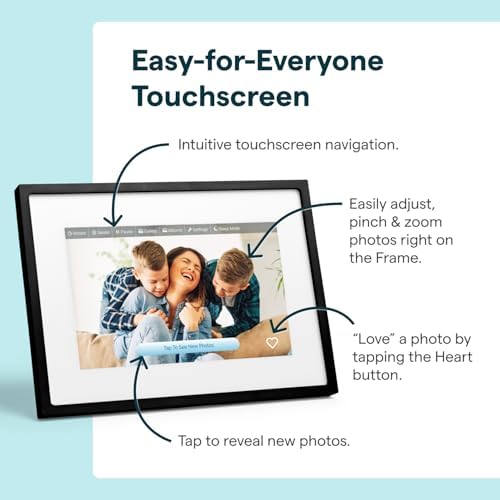 Skylight Digital Picture Frame 2 – 10" Full HD Touchscreen, Black - Image 7