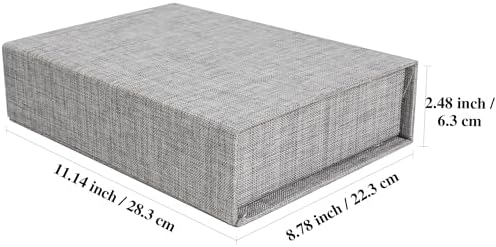 Photo Storage Box 8x10, Memory Box - Grey - Image 5