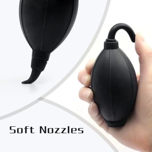 Silicone Soft Tip Manual Air Blower, Watch, Camera Dust Cleaner Dual Nozzle - Image 3