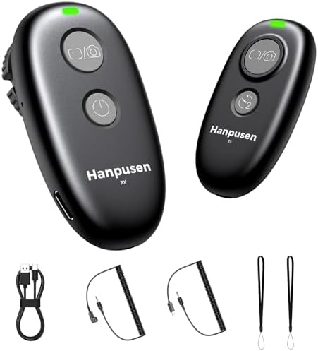 Rechargeable Camera Remote Control for Sony Wireless Shutter Release by HANPUSEN