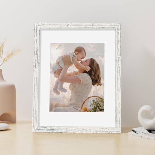 Vittanly 11x14 Picture Frame Made of Solid Wood for Wall and Tabletop - Image 4
