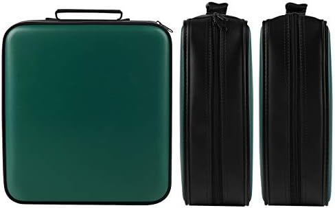 CD Case DVD Holder Storage: 320 Capacity DVD Cases Organizer Plastic Carrying Binder Wallet Storage for Home Travel - Image 6
