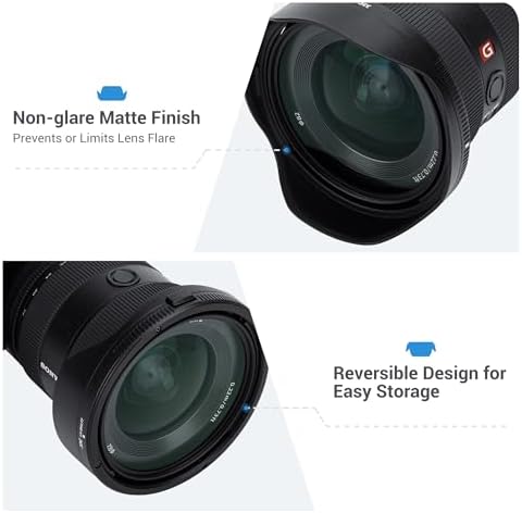 JJC ALC-SH177 Lens Hood for Sony FE 16-35mm f/2.8 GM II Lens SEL1635GM2 - Image 4