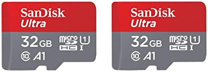 [Older Version] SanDisk 32GB 2-Pack Ultra MicroSDHC UHS-I Memory Card (2x32GB) - SDSQUAR-032G-GN6MT by Sandisk