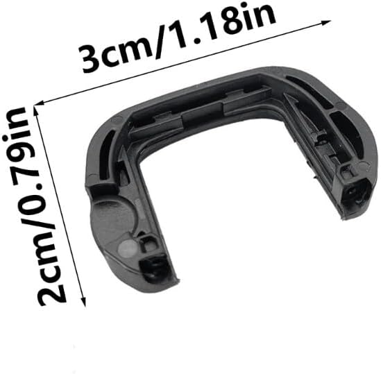Eyecup Eyepiece Viewfinder for Canon EOS R5 R6 Camera with Soft Silicone Extended Design (R5 R6 R5C) - Image 3