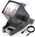 DIGITNOW!35mm Slide and Film Viewer, 3X Magnification LED Lighted Illuminated Viewing,USB Powered/Battery Operation-for 35mm Slides & Positive Film Negatives(4AA Batteries Included) by DIGITNOW