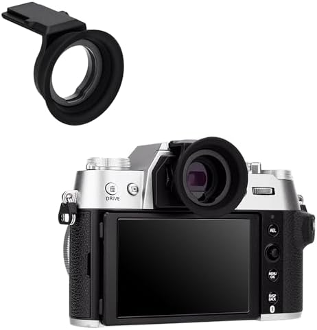 Long Soft Eyecup Eyepiece Viewfinder for Fuji Fujifilm X-T50 XT50 Camera by KIWIFOTOS