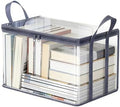 1 Pack Clear Comic Book Storage Container, Gray by SKYJORMY