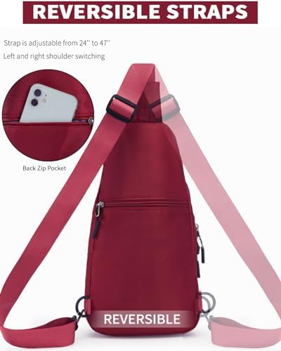 Seoky Rop Small Sling Bag Crossbody for Men Women One Strap Shoulder Cross Body Bag Sling Backpack for Travel - Image 4