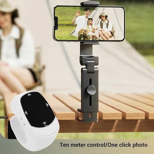 Bluetooth Remote Control for TikTok, Upgrade Wireless Fingertip Scroller Page Turner Camera Shutter with Touchscreen for Smartphone Tablet White - Image 2