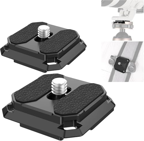 NEEWER Quick Release Plate 38mm Square Arca Type QR Camera Mount Plate by Neewer