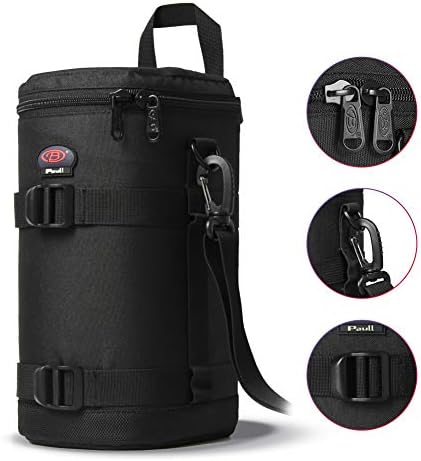 Camera Lens Pouch for DSLR Lenses Up to 4.72" x 9.45" - Image 5