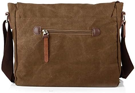 Men's Lightweight Vintage Waterproof Canvas DSLR SLR Shockproof Camera Shoulder Messenger Bag Sling bag - Image 2