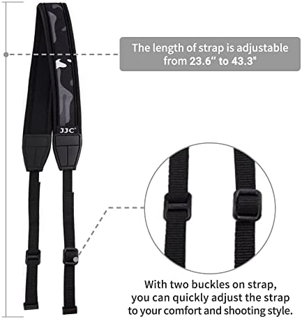 JJC Soft Camera Neck Shoulder Strap for Canon M50 M5 M6 Mark II G5X G7X G9X - Image 5