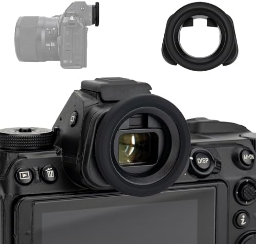 Round Z5II Z6III Z6II Z7II Eyecup,Replaces Nikon DK-29 Rubber Eyecup by Kiorafoto