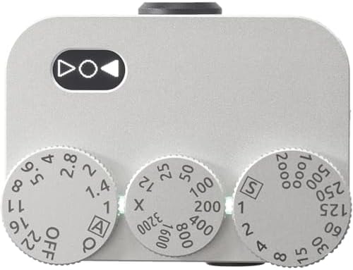 High Precision Photography Light Meter, 35°Wide-Angle Reflective Digital Exposure Meter with Scale Indicator Light, Adjustable Shoe Mount, Multiple Metering Modes for Photography by Unknown