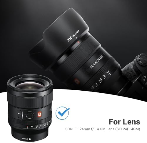 JJC ALC-SH154 Bayonet Reversible Lens Hood for Sony FE 24mm f/1.4 GM Lens - Image 2