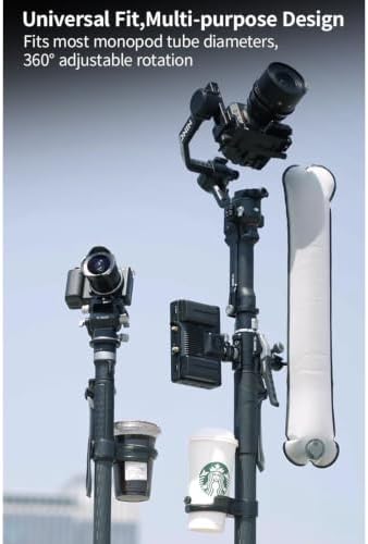 YC Onion BJ01B Monopod Cup Holder for Pineta Pro Monopod, Tako Nano - Image 3