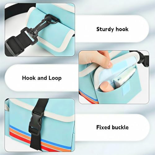 Camera Case Compatible with Polaroid Now, Now+ & OneStep+, Crossbody Bag - Image 3