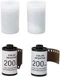2 Rolls 35mm Camera Color Film, 12 Sheets Each ISO 200, HD Vintage Style, Color Negative Film Compatible with 135 Cameras by Unknown