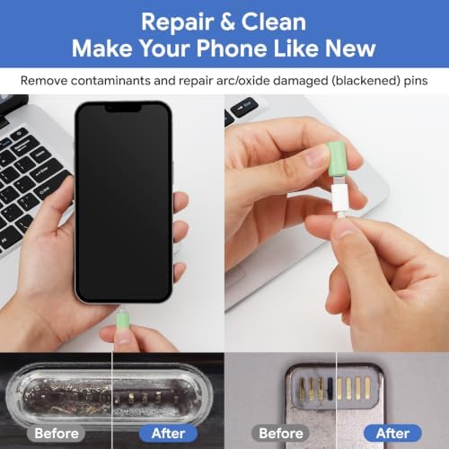 for iPhone Cleaning Kit, Multi-Tool for iPad AirPods Speaker & Charger Port - Image 6
