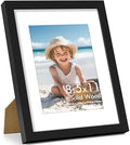 Vittanly 8.5x11 Picture Frame Made of Solid Wood for Wall & Tabletop, Black by Vittanly