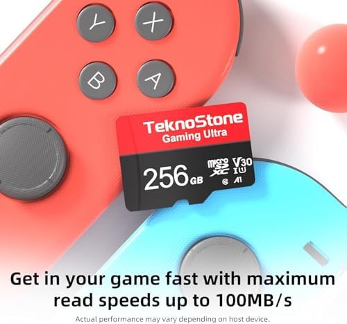 256GB Gaming MicroSDXC TF Memory Card with Adapter 1 Pack - Image 2