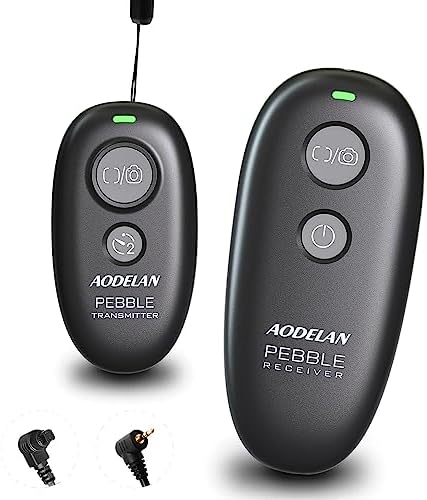 Camera Remote Control Wireless Shutter for Canon EOS RP, R6, Rebel T6, T7 by AODELAN