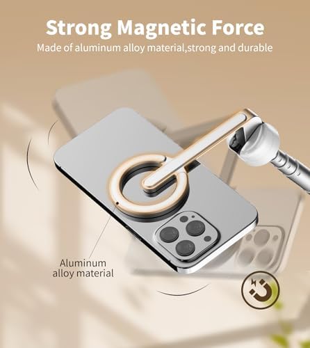 TONEOF 68" Magnetic Aluminum Phone Tripod Selfie Stick for iPhone & Android - Image 3