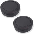 Body Cap and Rear Lens Cap for Canon RF Mount DSLR-2Sets by Unknown