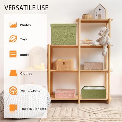 Photo Storage Box 4x6, Decorative Photo Boxes Storage With Lids - Image 5