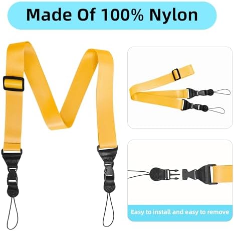 Adjustable Shoulder Strap, iPad Strap Nylon Neck Lanyard - Image 4