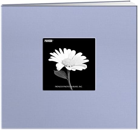 Pioneer 8 Inch by 8 Inch Postbound Frame Cover Memory Book, Heavenly Blue by PioneerPhotoAlbums