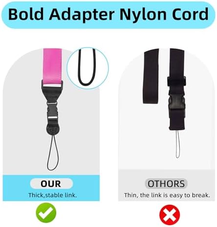 3 Pack Adjustable Shoulder Strap, iPad Strap Nylon Neck Lanyard - Image 3