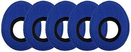 OPENMOON Oval Large Viewfinder Eyecushion for Alexa Mini Amira Cameras (Ultrasuede /5packs) (Blue) by OPENMOON%C2%AE