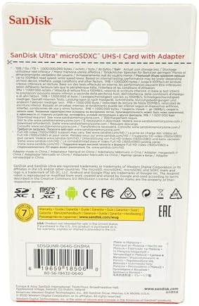 SanDisk SDSDQUA-064G-A11 Professional Ultra 64GB MicroSDXC card is custom formatted for high speed, lossless recording! Includes Standard SD Adapter. (UHS-1 Class 10 Certified 30MB/sec) for GoPro HERO4 Black - Image 3