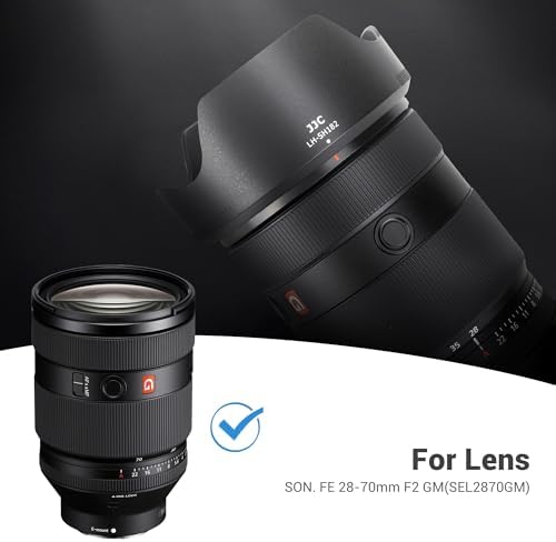 JJC ALC-SH182 Lens Hood Shade for Sony FE 28-70mm f/2 GM Lens (SEL2870GM) - Image 2