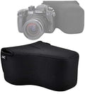 JJC Ultra Light Neoprene Camera Case Pouch Bag for Canon EOS R EOS RP +24-105mm Lens, 80D 70D 750D +18-135/17-85/18-55mm, Nikon D7500 D7200 D5500, Panasonic GH5 GH5S +12-60mm Lens, Water Resistant by Fotasy