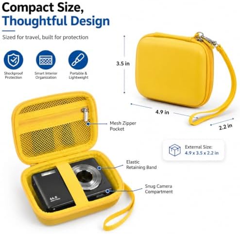 ANKHOH Digital Camera Case for Kodak PIXPRO FZ55/FZ45/for CAMKORY - Image 6