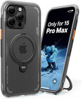 TORRAS Ostand Q3 Air for iPhone 15 Pro Max Case with Stand, Shockproof by Unknown