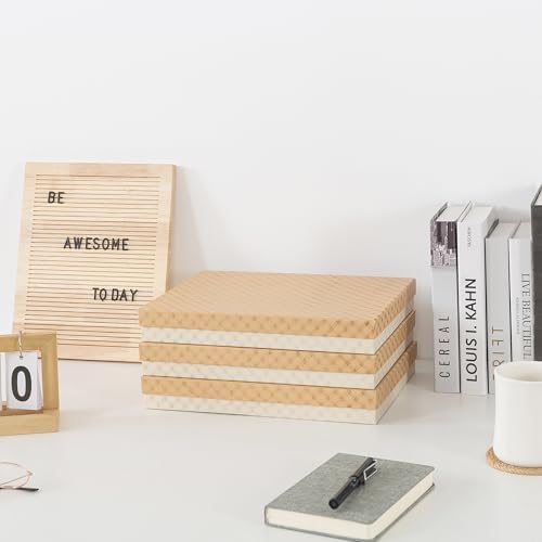 Soul & Lane - Letter Size Document Storage Boxes with Lids, Set of 3, Check - Image 2