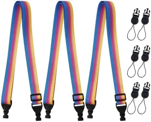 3 Pack Adjustable Shoulder Strap, iPad Strap Nylon Neck Lanyard by Gowjaw