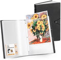 JoyCat 11 x 17 Art Portfolio Binder, 40 Pockets Display 80 Pages, Black by JOYCAT